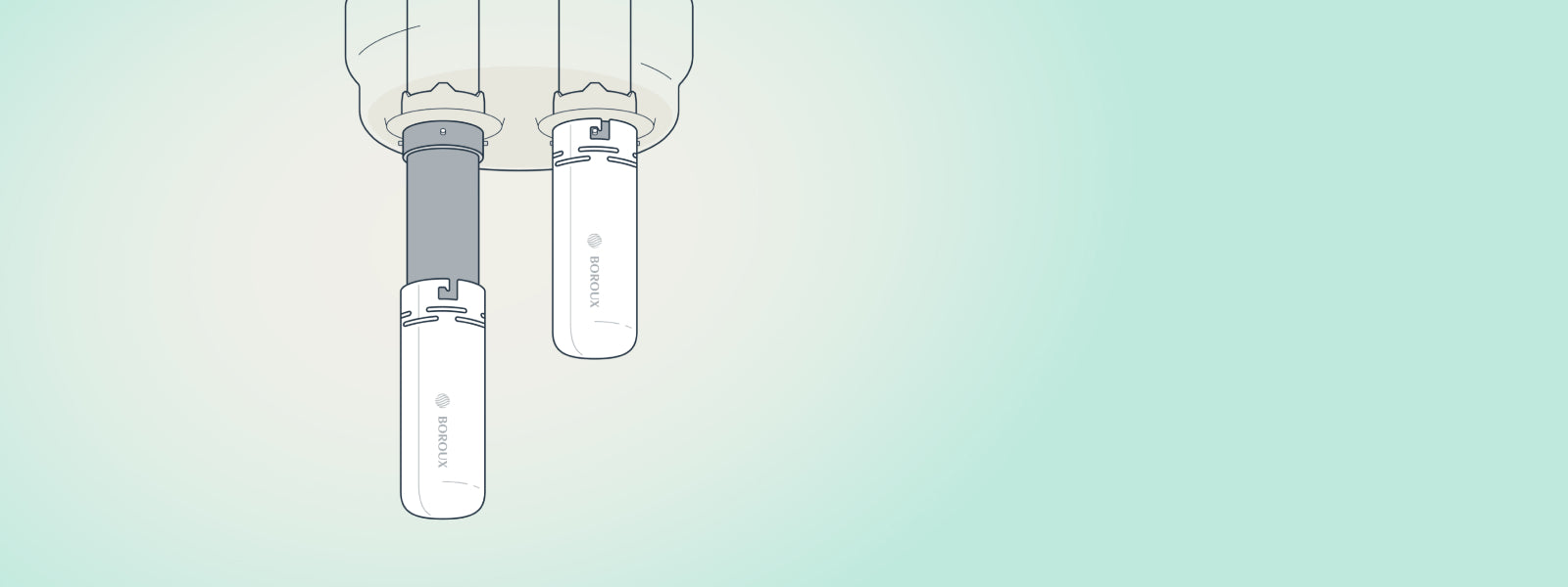BOROUX Proactive Fluoride Filter Kit reducing fluoride from your tap water