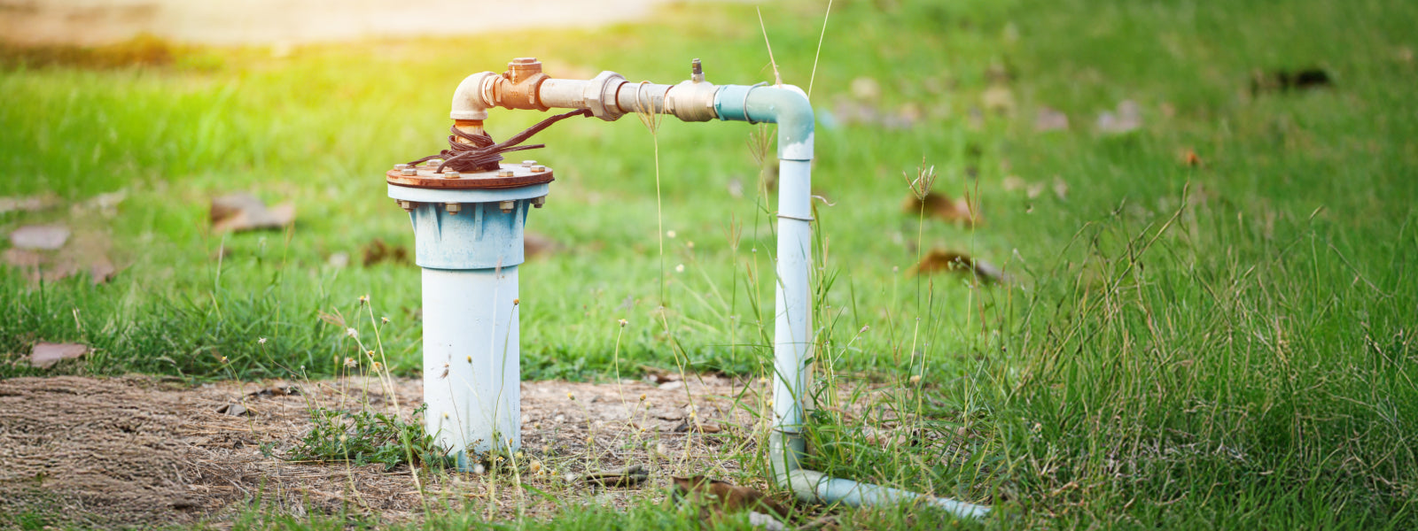 Well water pump ready to filter using BOROUX Water Filters
