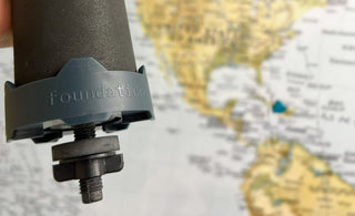 foundation water filter again map shadowing the united states.