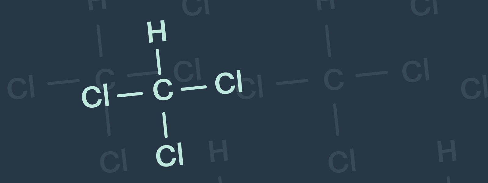 Chloroform chemical composition being filtered out by BOROUX water filters