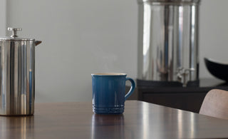 BOROUX legacy.™ water filter system on table ready to filter your tap water