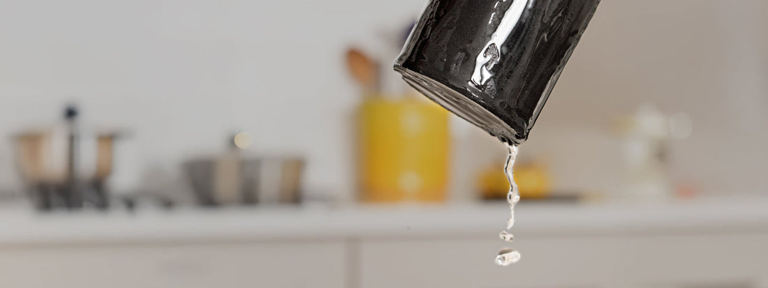 Primed BOROUX Black Filter ready to filter contaminants out of your water