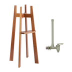 1.8-Gallon Wood Floor Stand and Water Level Spigot Bundle