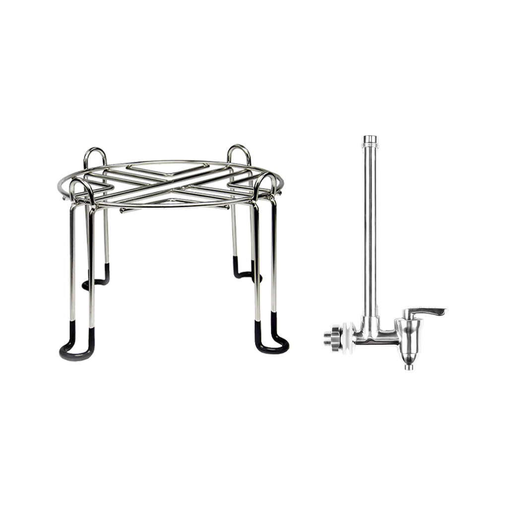 1.8-Gallon Stand and Water Level Spigot Bundle