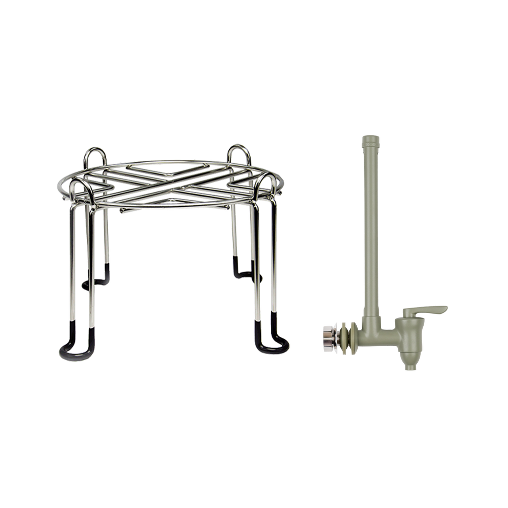 1.8-Gallon Stand and Water Level Spigot Bundle