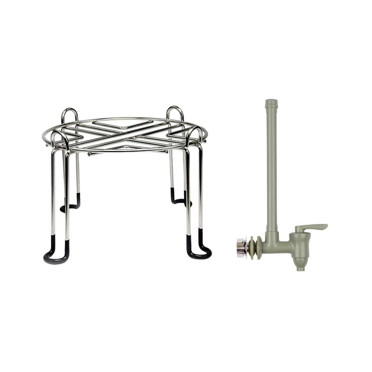 1.8-Gallon Stand and Water Level Spigot Bundle