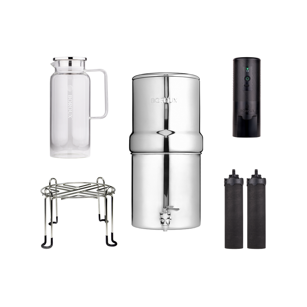 1.8-Gallon Stainless Stand Holiday Bundle