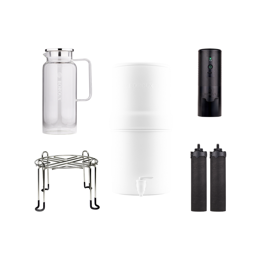 1.8-Gallon Stainless Stand Holiday Bundle