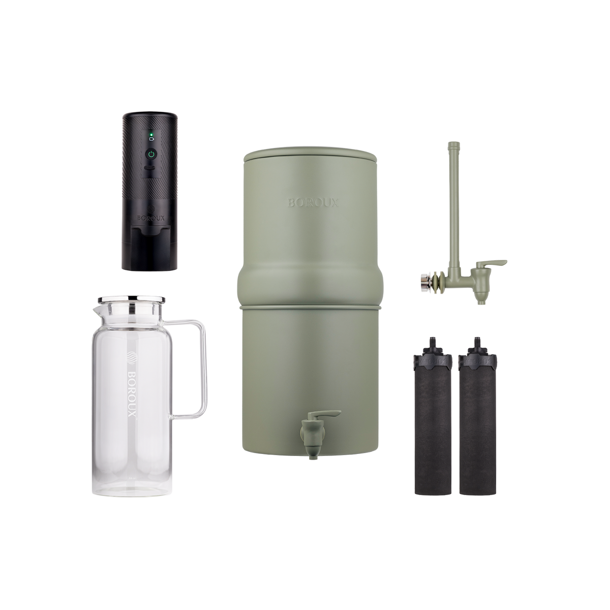 1.8-Gallon Water Level Spigot Holiday Bundle