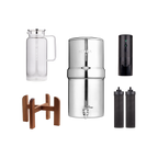 1.8-Gallon Wood Stand Holiday Bundle