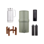 1.8-Gallon Wood Stand Holiday Bundle