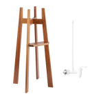 3-Gallon Wood Floor Stand and Water Level Spigot Bundle