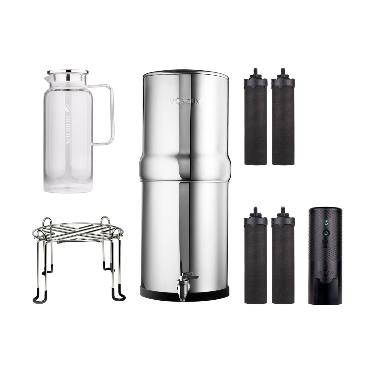 3-Gallon Stainless Stand Holiday Bundle