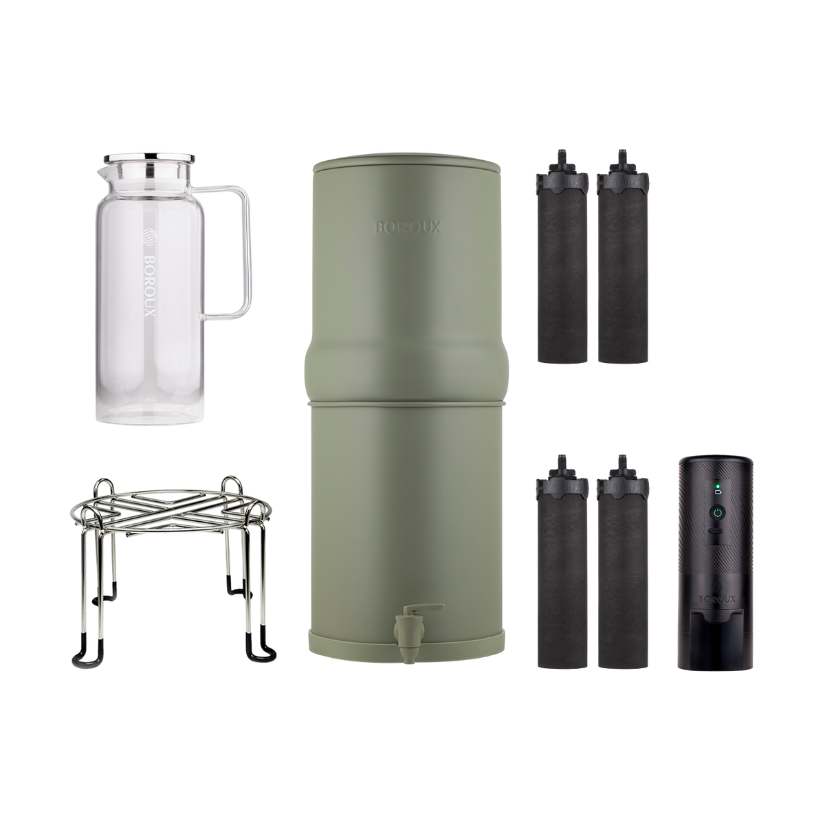 3-Gallon Stainless Stand Holiday Bundle