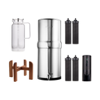 3-Gallon Wood Stand Holiday Bundle