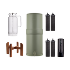 3-Gallon Wood Stand Holiday Bundle