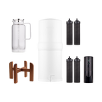 3-Gallon Wood Stand Holiday Bundle