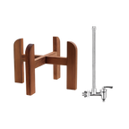 3-Gallon Wood Stand and Water Level Spigot Bundle