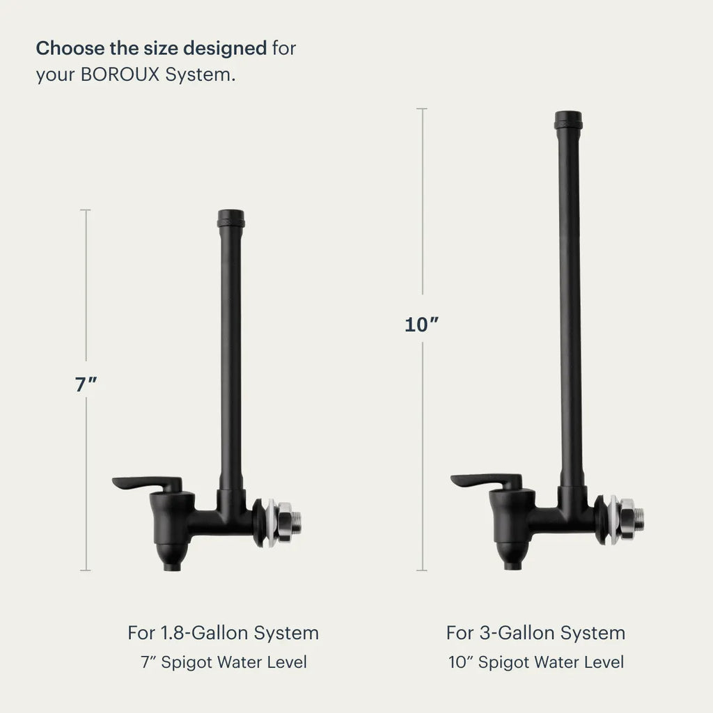 1.8-Gallon Wood Floor Stand and Water Level Spigot Bundle