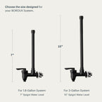 3-Gallon Wood Floor Stand and Water Level Spigot Bundle
