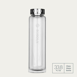 Glass Water Bottle - 1L
