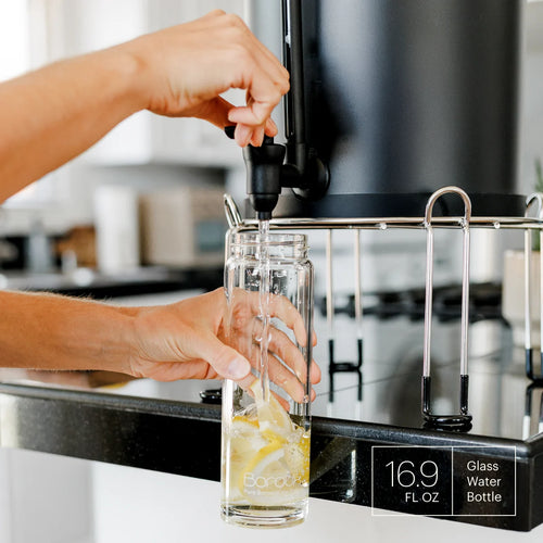 Glass Water Bottle