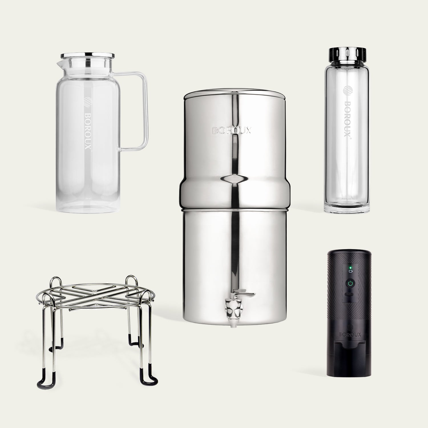 BOROUX Legacy 1.8 Gallon System Bundle