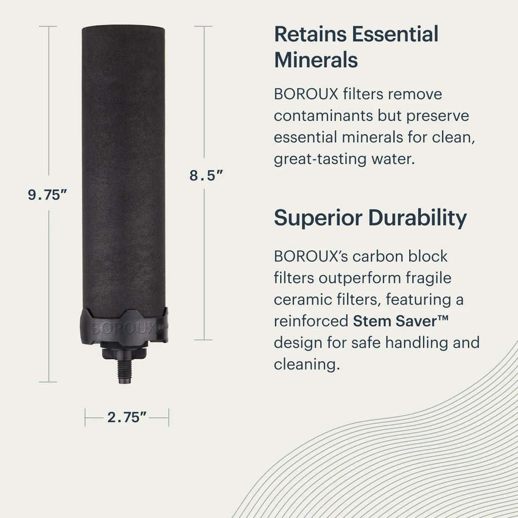 BOROUX Foundation™ Black Filters BOGO 50% Off