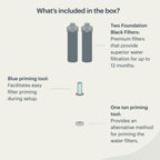 BOROUX Foundation™ Black Filters Flash Sale