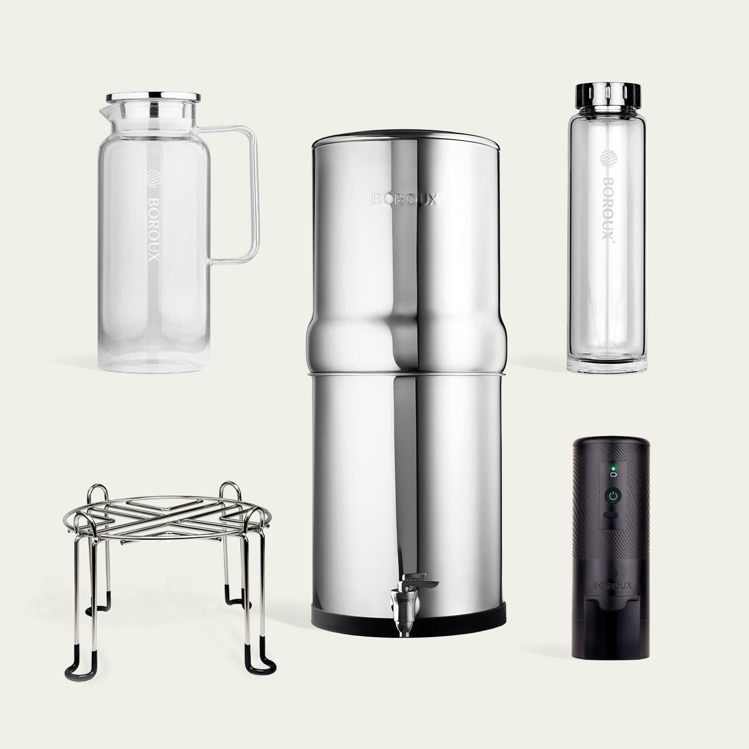BOROUX Legacy 3 Gallon System Bundle