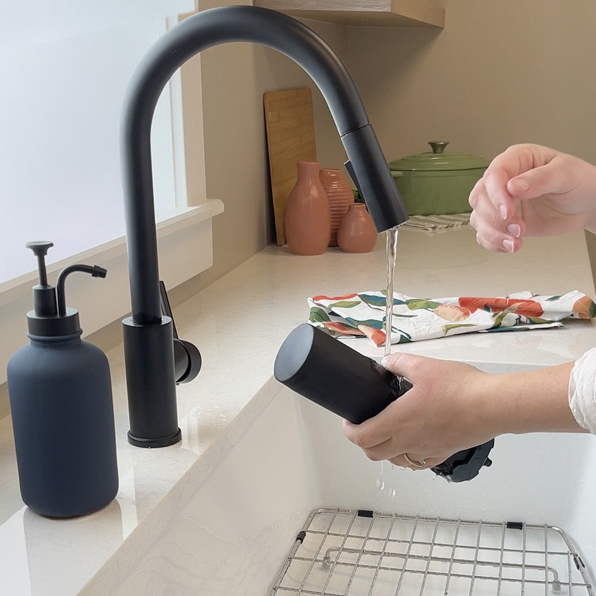 Washing Black Carbon BOROUX Water Filter