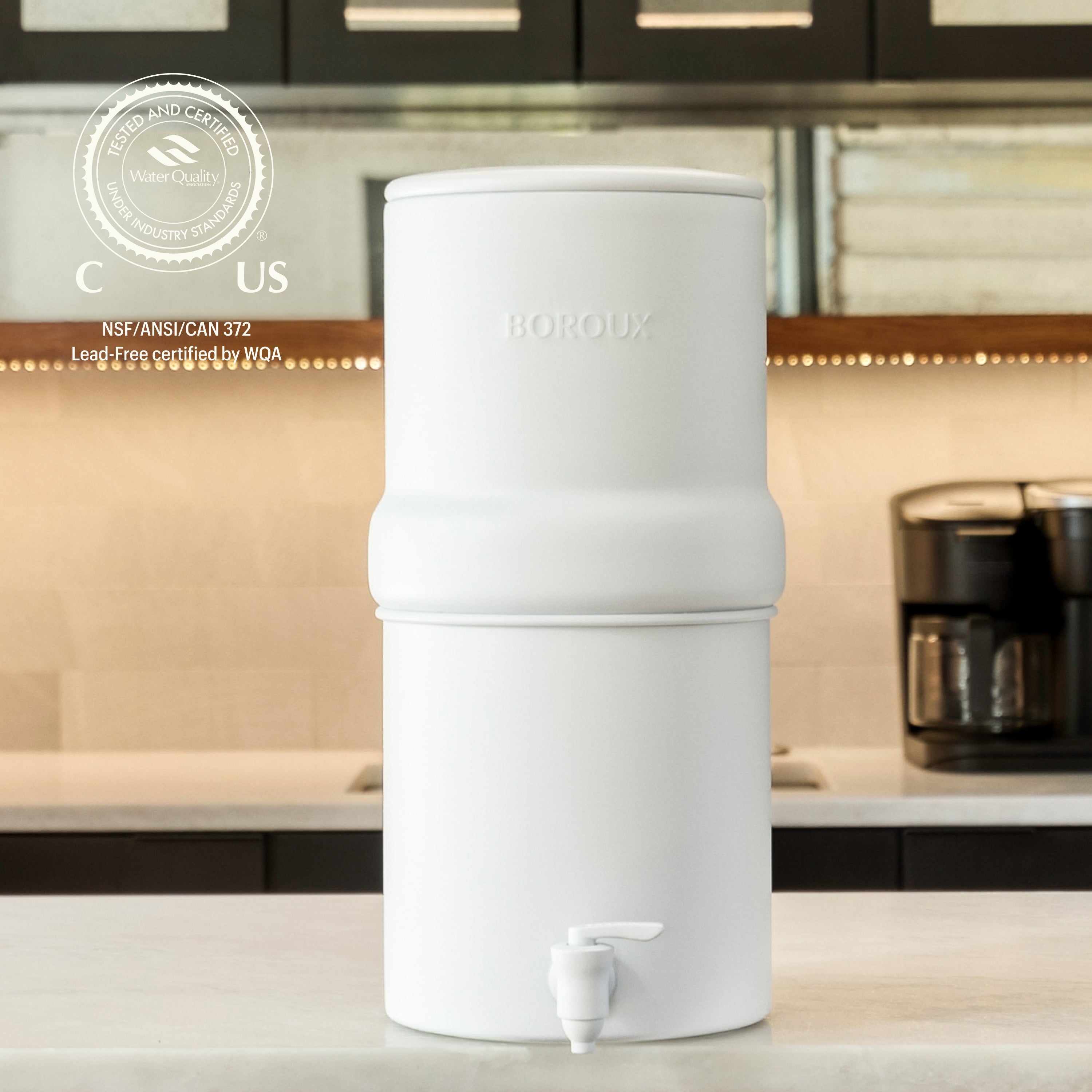BOROUX legacy.™ compact Water Filter System